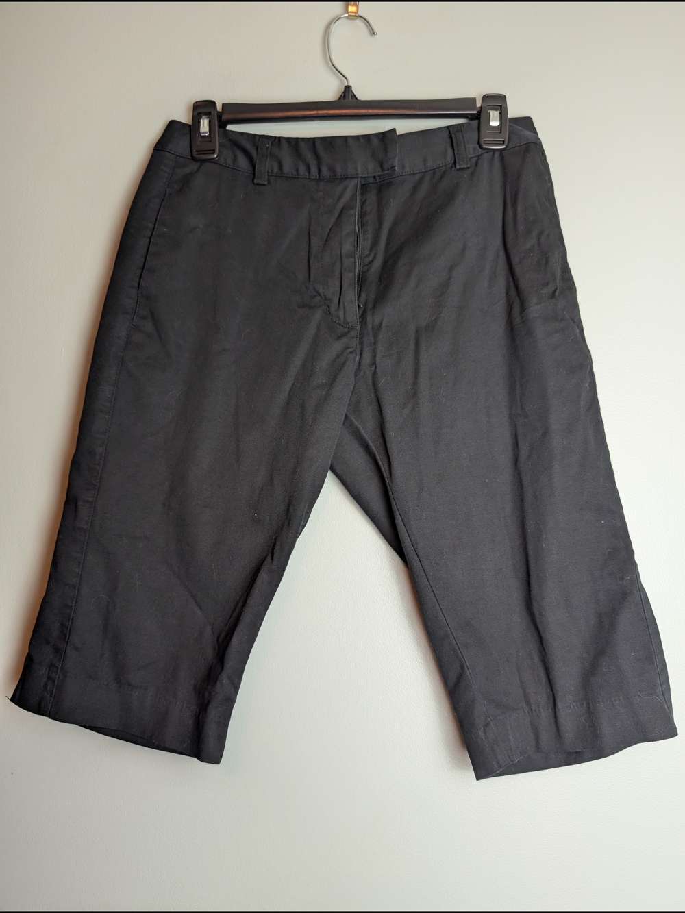 adidas Black Chino Shorts - Classic Straight Fit
